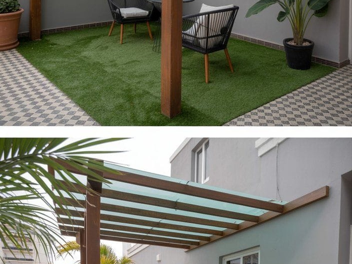 Terrace and balcony garden