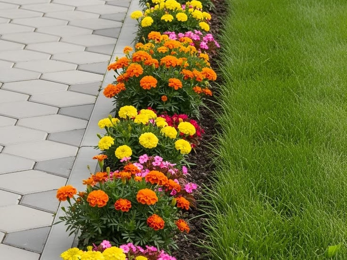 Boundary planting and fence landscaping