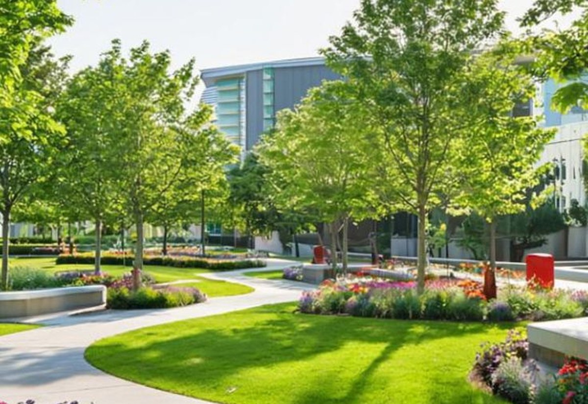 Corporate office and IT park landscaping
