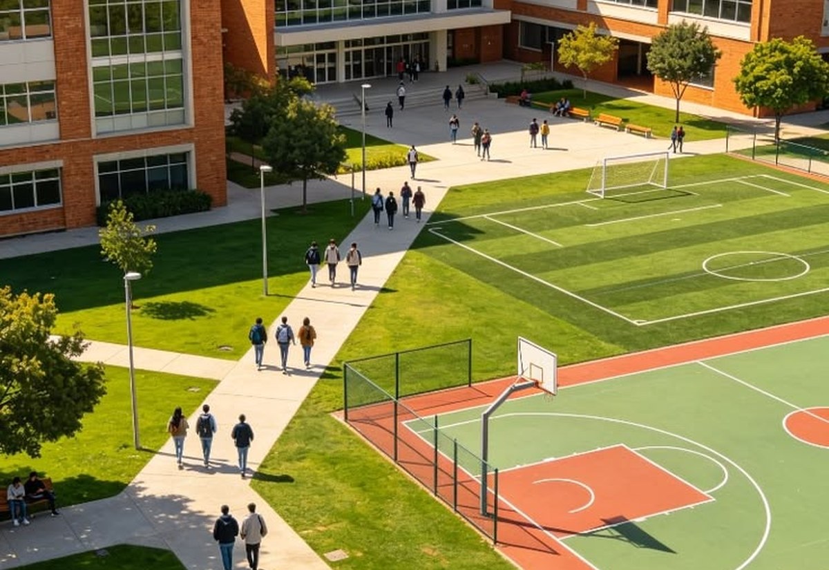 Retail, hospital and school landscaping project